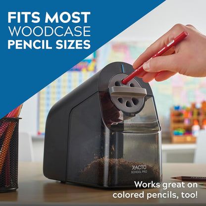 xl easy-empty shaving bin for fewer interruptions