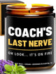 Funny Coach Candle