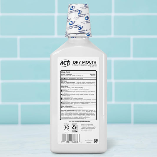 xylitol active ingredient for soothing and moisturizing dry mouth tissue