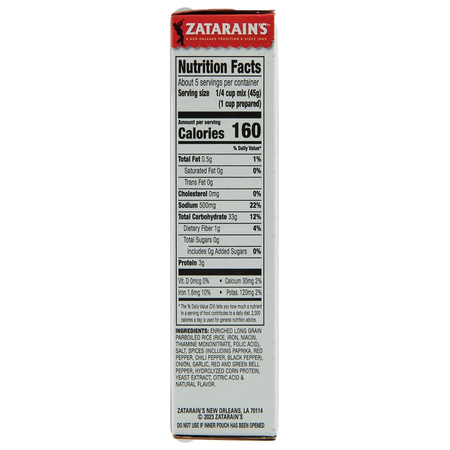 Zatarain's Jambalaya 8 oz – Quick 35 Minute One Pot Dinner for Busy Weeknight Schedules