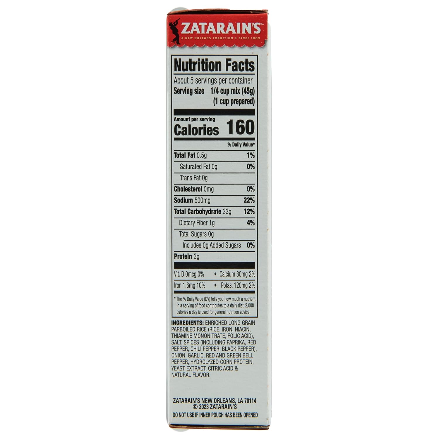 Zatarain's Jambalaya 8 oz – Quick 35 Minute One Pot Dinner for Busy Weeknight Schedules