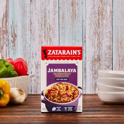 Zatarain's Jambalaya 8 oz – Quick 35 Minute One Pot Dinner for Busy Weeknight Schedules