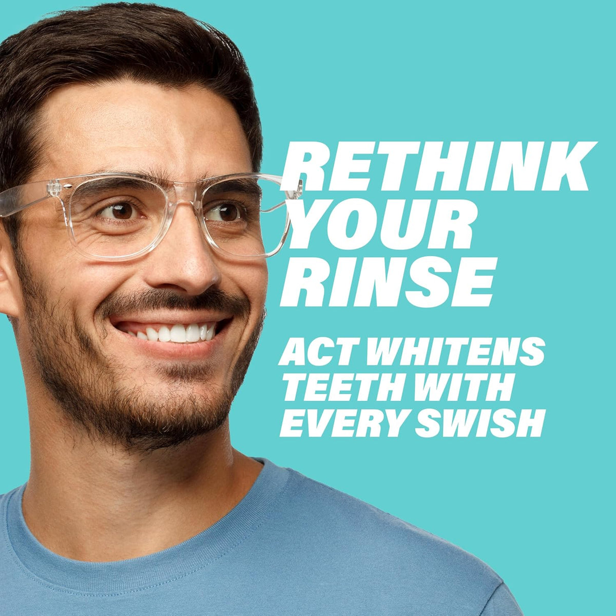 zero alcohol formulation for a gentler rinse experience