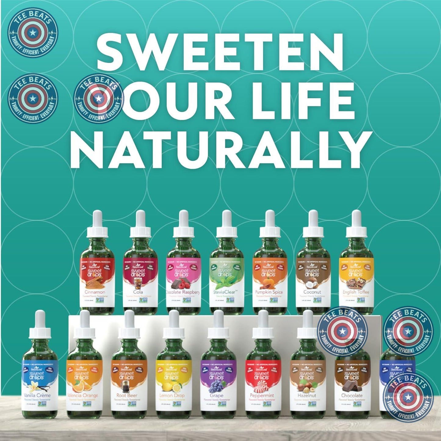 zero calorie and zero sugar formulation