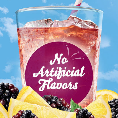 zero calorie, zero sugar formulation sweetened with sucralose