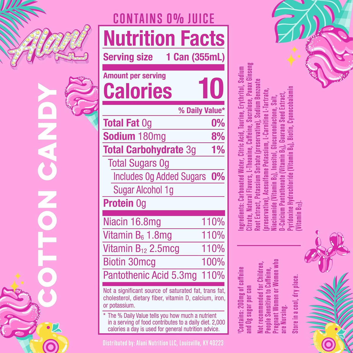 zero sugar with only 15 calories or less per serving