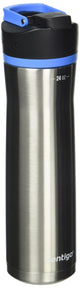 Stainless Steel/Blue Poppy - 24oz (Single Pack)