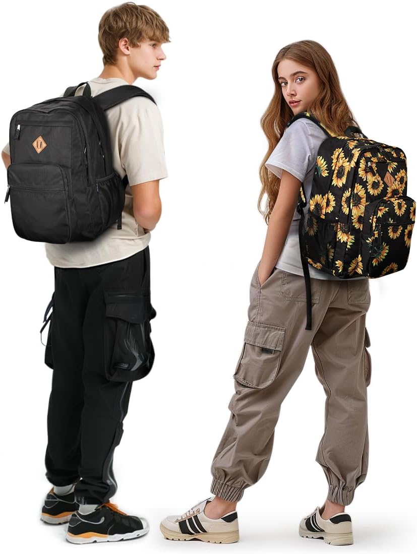 ZORFIN 26L Backpack – Holiday Gift for Him or Her, Galaxy and Camo Patterns Available