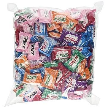 ZOTZ Fizzy Sour Candy Bulk - Individually Wrapped Assorted Hard Candy for Kids Birthday Party Favors, Goodie Bags & Classroom Treasure Box Treats